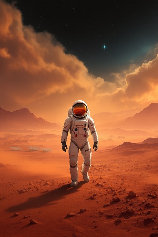 火星救援 科幻影视海报封面